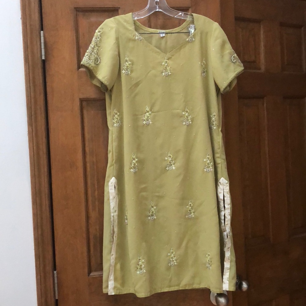 Light Olive Green Indian Suit